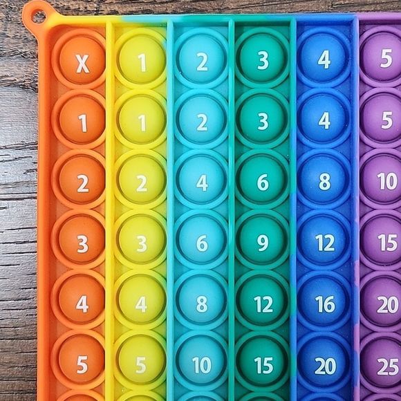 Pop it, multiplication fidget pop it - Picture 3 of 3